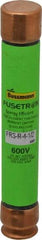 Cooper Bussmann - 300 VDC, 600 VAC, 4.5 Amp, Time Delay General Purpose Fuse - Fuse Holder Mount, 127mm OAL, 20 at DC, 200 (RMS) kA Rating, 13/16" Diam - Apex Tool & Supply