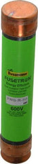 Cooper Bussmann - 250 VDC, 600 VAC, 50 Amp, Time Delay General Purpose Fuse - Fuse Holder Mount, 5-1/2" OAL, 20 at DC, 200 (RMS) kA Rating, 1-1/16" Diam - Apex Tool & Supply
