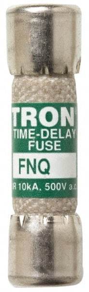 Cooper Bussmann - 500 VAC, 5.6 Amp, Time Delay General Purpose Fuse - Fuse Holder Mount, 1-1/2" OAL, 10 at AC kA Rating, 13/32" Diam - Apex Tool & Supply