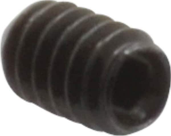Camcar - #2-56 UNC, 1/8" OAL, Cup Point Set Screw - Grade ASTM F912 Steel, 0.035" Key - Apex Tool & Supply