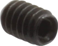 Camcar - #2-56 UNC, 1/8" OAL, Cup Point Set Screw - Grade ASTM F912 Steel, 0.035" Key - Apex Tool & Supply