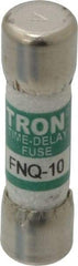 Cooper Bussmann - 500 VAC, 10 Amp, Time Delay General Purpose Fuse - Fuse Holder Mount, 1-1/2" OAL, 10 at AC kA Rating, 13/32" Diam - Apex Tool & Supply