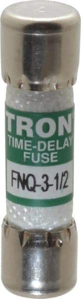 Cooper Bussmann - 500 VAC, 3.5 Amp, Time Delay General Purpose Fuse - Fuse Holder Mount, 1-1/2" OAL, 10 at AC kA Rating, 13/32" Diam - Apex Tool & Supply