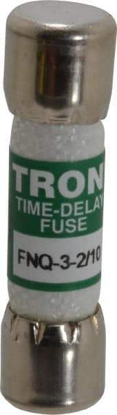 Cooper Bussmann - 500 VAC, 3.2 Amp, Time Delay General Purpose Fuse - Fuse Holder Mount, 1-1/2" OAL, 10 at AC kA Rating, 13/32" Diam - Apex Tool & Supply