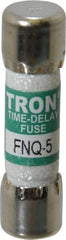 Cooper Bussmann - 500 VAC, 5 Amp, Time Delay General Purpose Fuse - Fuse Holder Mount, 1-1/2" OAL, 10 at AC kA Rating, 13/32" Diam - Apex Tool & Supply