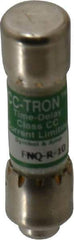 Cooper Bussmann - 300 VDC, 600 VAC, 10 Amp, Time Delay General Purpose Fuse - Fuse Holder Mount, 1-1/2" OAL, 200 at AC (RMS) kA Rating, 13/32" Diam - Apex Tool & Supply
