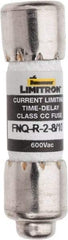 Cooper Bussmann - 300 VDC, 600 VAC, 2.8 Amp, Time Delay General Purpose Fuse - Fuse Holder Mount, 1-1/2" OAL, 200 at AC (RMS) kA Rating, 13/32" Diam - Apex Tool & Supply
