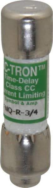 Cooper Bussmann - 300 VDC, 600 VAC, 0.75 Amp, Time Delay General Purpose Fuse - Fuse Holder Mount, 1-1/2" OAL, 200 at AC (RMS) kA Rating, 13/32" Diam - Apex Tool & Supply
