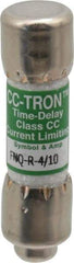 Cooper Bussmann - 300 VDC, 600 VAC, 0.4 Amp, Time Delay General Purpose Fuse - Fuse Holder Mount, 1-1/2" OAL, 200 at AC (RMS) kA Rating, 13/32" Diam - Apex Tool & Supply