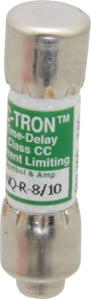 Cooper Bussmann - 300 VDC, 600 VAC, 0.8 Amp, Time Delay General Purpose Fuse - Fuse Holder Mount, 1-1/2" OAL, 200 at AC (RMS) kA Rating, 13/32" Diam - Apex Tool & Supply