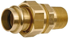 NIBCO - 3/4" Wrot Copper Pipe Union - P x M, Press Fitting - Apex Tool & Supply