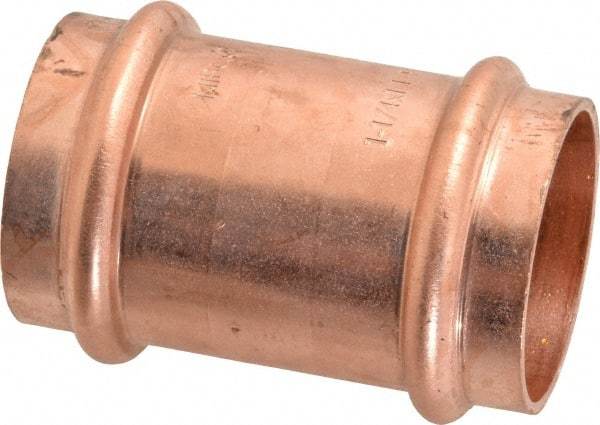 NIBCO - 1-1/4" Wrot Copper Pipe Coupling - P x P, Press Fitting - Apex Tool & Supply