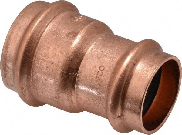 NIBCO - 1-1/4 x 1" Wrot Copper Pipe Reducer Coupling - P x P, Press Fitting - Apex Tool & Supply
