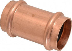 NIBCO - 1-1/2" Wrot Copper Pipe Coupling - P x P, Press Fitting - Apex Tool & Supply