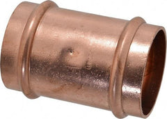 NIBCO - 2" Wrot Copper Pipe Coupling - P x P, Press Fitting - Apex Tool & Supply