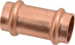NIBCO - 3/4" Wrot Copper Pipe Coupling without Stop - P x P, Press Fitting - Apex Tool & Supply
