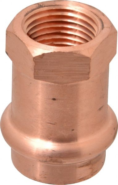 NIBCO - 3/4 x 1/2" Wrot Copper Pipe Adapter - Apex Tool & Supply