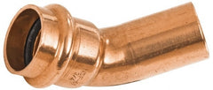 NIBCO - 3" Wrot Copper Pipe 45° Elbow - Apex Tool & Supply