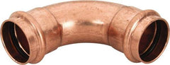NIBCO - 1-1/2" Wrot Copper Pipe 90° Elbow - P x P, Press Fitting - Apex Tool & Supply