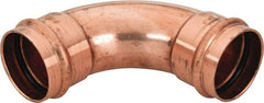 NIBCO - 2" Wrot Copper Pipe 90° Elbow - P x P, Press Fitting - Apex Tool & Supply
