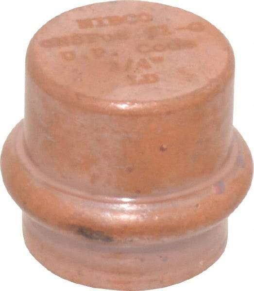 NIBCO - 3/4" Wrot Copper Pipe End Cap - P, Press Fitting - Apex Tool & Supply