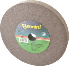 Norton - 60 Grit Aluminum Oxide Bench & Pedestal Grinding Wheel - 12" Diam x 1-1/2" Hole x 1-1/2" Thick, 2070 Max RPM, Medium Grade - Apex Tool & Supply