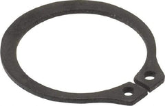 Value Collection - 0.588" Groove Diam, 5/8" Shaft Diam, Phosphate Spring Steel, Snap External Retaining Rings - 0.039" Groove Width, 0.035" Ring Thickness - Apex Tool & Supply
