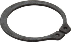 Value Collection - 0.821" Groove Diam, 7/8" Shaft Diam, Phosphate Spring Steel, Snap External Retaining Rings - 0.046" Groove Width, 0.042" Ring Thickness - Apex Tool & Supply