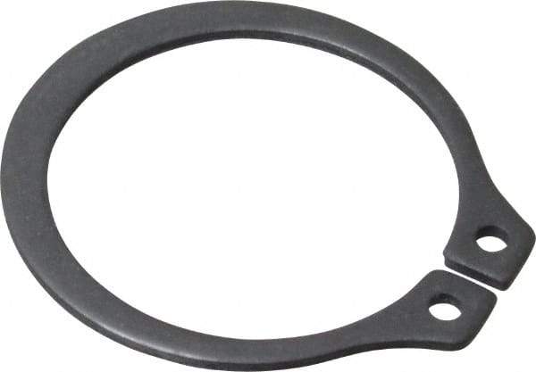 Value Collection - 1" Groove Diam, 1-1/16" Shaft Diam, Phosphate Spring Steel, Snap External Retaining Rings - 0.056" Groove Width, 0.05" Ring Thickness - Apex Tool & Supply