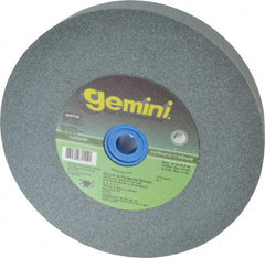 Norton - 120 Grit Silicon Carbide Bench & Pedestal Grinding Wheel - 6" Diam x 1" Hole x 1" Thick, 4140 Max RPM, Fine Grade - Apex Tool & Supply