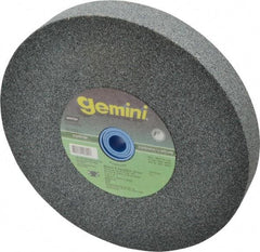Norton - 60 Grit Silicon Carbide Bench & Pedestal Grinding Wheel - 7" Diam x 1" Hole x 1" Thick, 3600 Max RPM, Medium Grade - Apex Tool & Supply