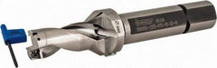 Iscar - 1.38" Max Drill Depth, 2xD, 11/16" Diam, Indexable Insert Drill - 3/4" Shank Diam, Straight Shank - Apex Tool & Supply