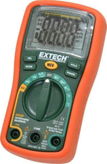 Extech - EX330, CAT III, 600 VAC/VDC, Digital Auto Ranging Multimeter - 40 mOhm, Measures Voltage, Capacitance, Current, Frequency, Resistance, Temperature - Apex Tool & Supply