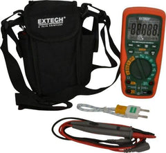 Extech - EX530, CAT IV, 1,000 VAC/VDC, Digital True RMS Multimeter - 40 mOhm, Measures Voltage, Capacitance, Current, Frequency, Resistance, Temperature - Apex Tool & Supply