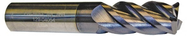 ProMax - 5/8" Diam 4 Flute Solid Carbide 0.015" Corner Radius End Mill - Apex Tool & Supply