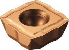 Sandvik Coromant - 88006C LM Grade 1144 Carbide Indexable Drill Insert - TiAlN/AlCr2O3 Finish, Square, 10.2mm Inscribed Circle - Apex Tool & Supply