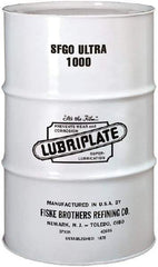 Lubriplate - 55 Gal Drum, Synthetic Gear Oil - 15°F to 400°F, 4900 SUS Viscosity at 100°F, 372 SUS Viscosity at 210°F, ISO 1000 - Apex Tool & Supply
