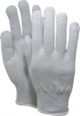 PRO-SAFE - Size XL (10) Electrostatic Dissipative (ESD) Fiber Yarns General Protection Work Gloves - For Static Control, Uncoated, Knit Wrist Cuff, Full Fingered, Gray, Paired - Apex Tool & Supply