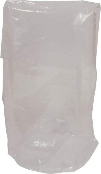 Made in USA - 55 Gal, 10 mil, LDPE Drum Liner - 38" Diam, 56" High, Flexible Liner - Apex Tool & Supply