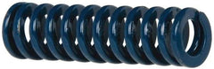 Dayton Lamina - 3/8" Hole Diam, 3/16" Rod Diam, 1-1/4" Free Length, Blue Die Spring - 8 Lb Max Deflection, 0.47" Max Deflection, Medium Duty, Chromium Vanadium Steel - Apex Tool & Supply