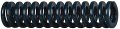 Dayton Lamina - 3/8" Hole Diam, 3/16" Rod Diam, 1-1/2" Free Length, Blue Die Spring - 6.7 Lb Max Deflection, 0.56" Max Deflection, Medium Duty, Chromium Vanadium Steel - Apex Tool & Supply