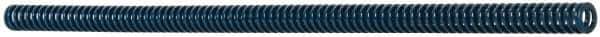 Dayton Lamina - 1/2" Hole Diam, 9/32" Rod Diam, 12" Free Length, Blue Die Spring - 1.24 Lb Max Deflection, 4.5" Max Deflection, Medium Duty, Chromium Vanadium Steel - Apex Tool & Supply