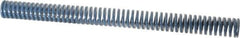 Dayton Lamina - 1" Hole Diam, 1/2" Rod Diam, 12" Free Length, Blue Die Spring - 6 Lb Max Deflection, 4.5" Max Deflection, Medium Duty, Chromium Vanadium Steel - Apex Tool & Supply