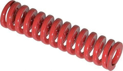 Dayton Lamina - 5/8" Hole Diam, 11/32" Rod Diam, 2-1/2" Free Length, Red Die Spring - 16.5 Lb Max Deflection, 0.76" Max Deflection, Heavy Duty, Chromium Vanadium Steel - Apex Tool & Supply