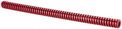 Dayton Lamina - 3/4" Hole Diam, 3/8" Rod Diam, 12" Free Length, Red Die Spring - 8.6 Lb Max Deflection, 3.6" Max Deflection, Heavy Duty, Chromium Vanadium Steel - Apex Tool & Supply