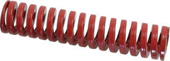 Dayton Lamina - 1" Hole Diam, 1/2" Rod Diam, 4-1/2" Free Length, Red Die Spring - 37.1 Lb Max Deflection, 1.35" Max Deflection, Heavy Duty, Chromium Vanadium Steel - Apex Tool & Supply