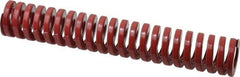 Dayton Lamina - 1" Hole Diam, 1/2" Rod Diam, 6" Free Length, Red Die Spring - 27.5 Lb Max Deflection, 1.8" Max Deflection, Heavy Duty, Chromium Vanadium Steel - Apex Tool & Supply