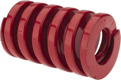 Dayton Lamina - 1-1/4" Hole Diam, 5/8" Rod Diam, 2" Free Length, Red Die Spring - 154 Lb Max Deflection, 0.6" Max Deflection, Heavy Duty, Chromium Vanadium Steel - Apex Tool & Supply