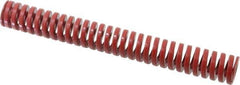 Dayton Lamina - 1-1/4" Hole Diam, 5/8" Rod Diam, 10" Free Length, Red Die Spring - 26.4 Lb Max Deflection, 3" Max Deflection, Heavy Duty, Chromium Vanadium Steel - Apex Tool & Supply