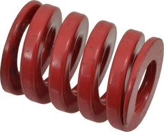 Dayton Lamina - 1-1/2" Hole Diam, 3/4" Rod Diam, 2" Free Length, Red Die Spring - 208 Lb Max Deflection, 0.6" Max Deflection, Heavy Duty, Chromium Vanadium Steel - Apex Tool & Supply